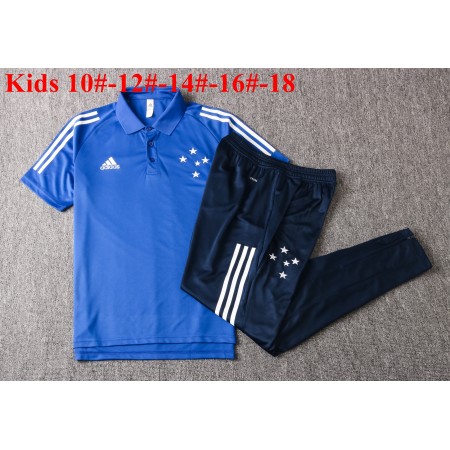 Cruzeiro 2020-2021 Kinder Trainings Poloshirt M001